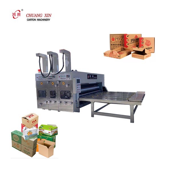 Chain Type Semi-Auto Carton Corrugated Box Flexo Printer Slotter Die-Cutting Machinery