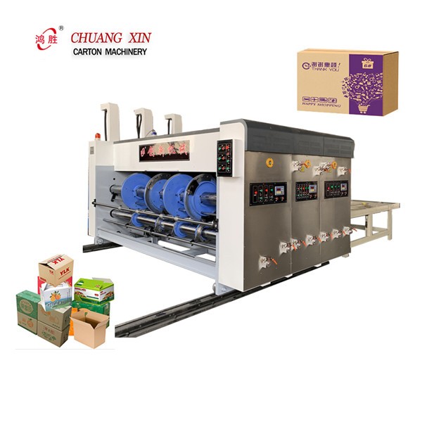 Chain Type Semi-Auto Carton Corrugated Box Flexo Printer Slotter Die-Cutting Machinery