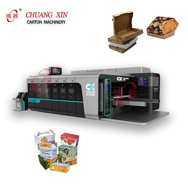 Flexo Printing Paperboard Carton Rotory DIe-Cutting Automatic Full High Definition Machines