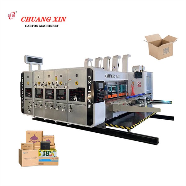 High Speed Automatic Printing Flexo Slotter Die-Cutting Corrugated Carton Machinery