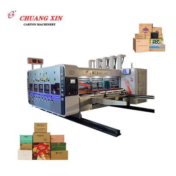 High Speed Automatic Printing Flexo Slotter Die-Cutting Corrugated Carton Machinery