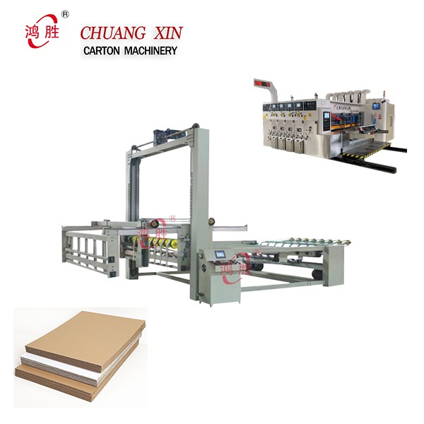 Hot sale automatic corrugated carton stacking machine corrugated 