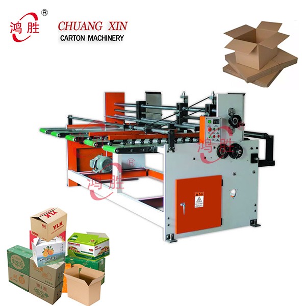 Packing Cardboard Carton Packing Machinery And Sheet Paper Feeder Machines Semi-Auto