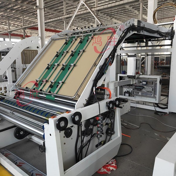 Semi-auto Flute Paper Board Laminating Machine lamination