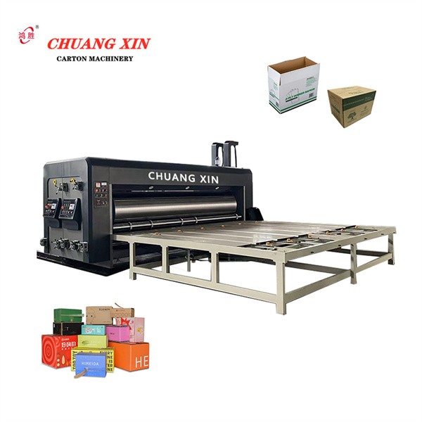 Type Chain Packing Printing Slotting Die Cutting Corrugated Cardboard Printer Slotter Die Cutter Machines