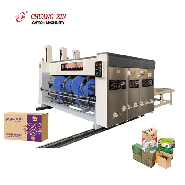 Type Chain Packing Printing Slotting Die Cutting Corrugated Cardboard Printer Slotter Die Cutter Machines